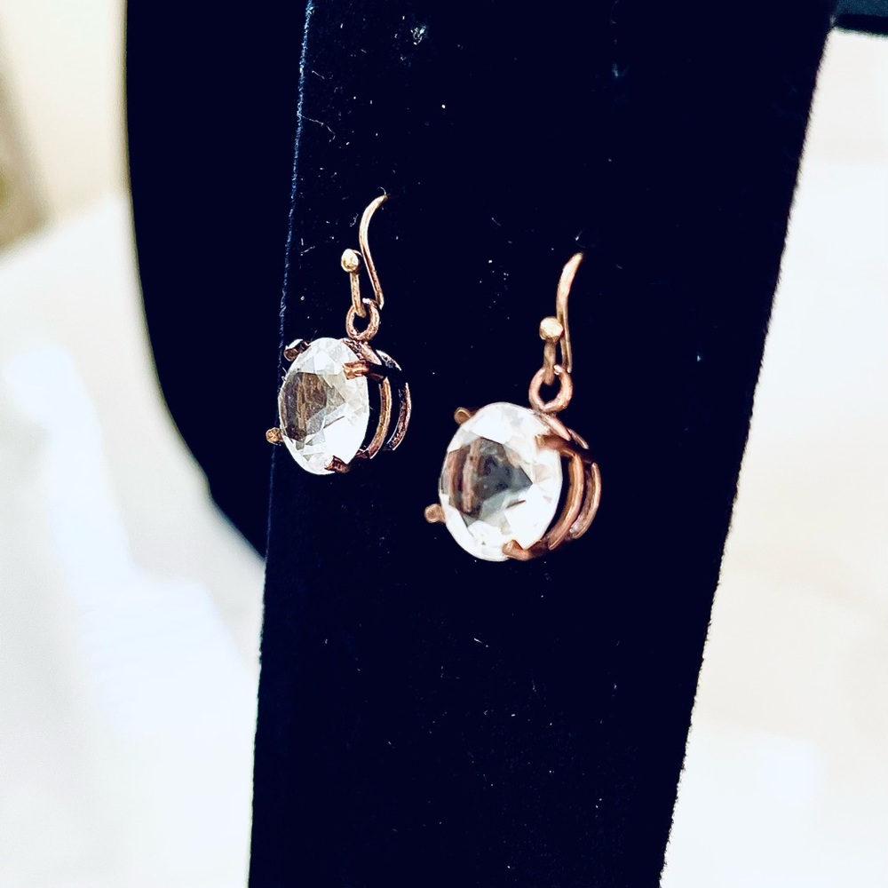 💐statement Diamond fashion earrings, very sparkly and unique! Perfect gift! - Picture 4 of 5